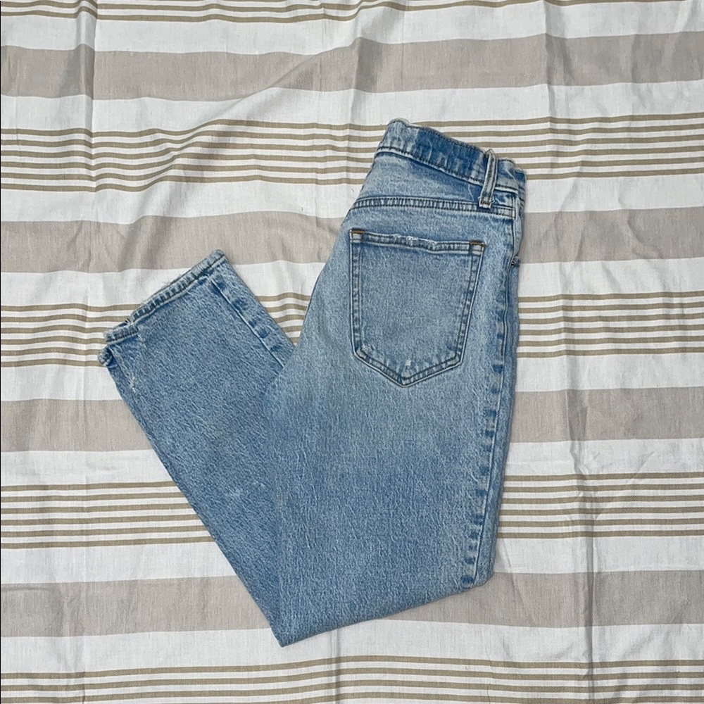 Abercrombie & Fitch High Rise Blue Jeans